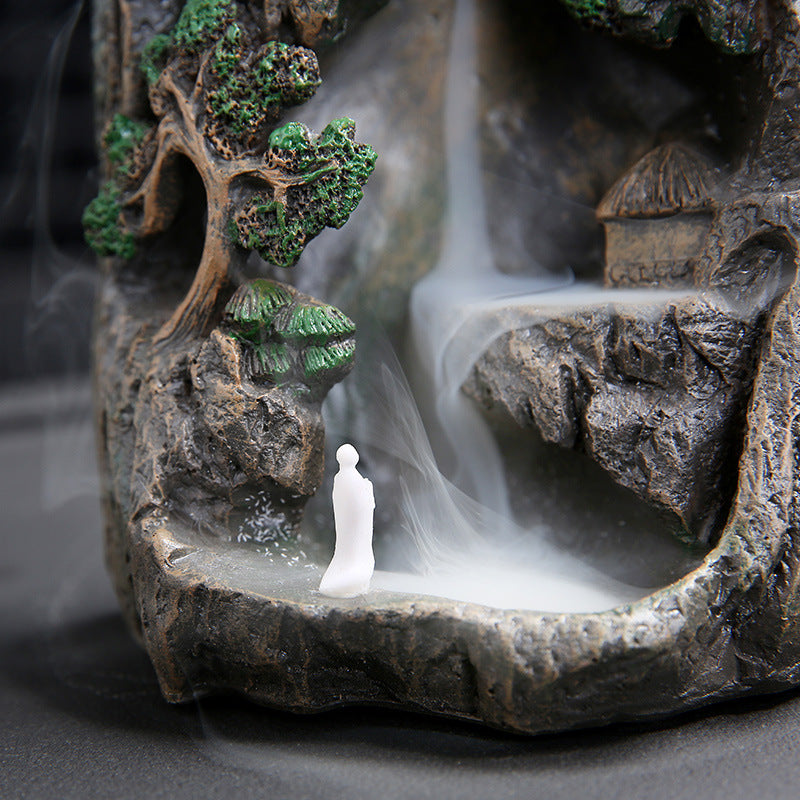 Waterfall Back Incense Burner