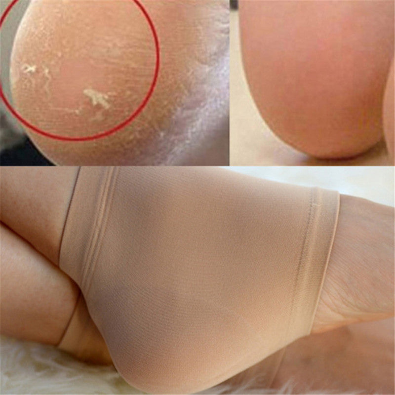 Spa Silicone Heel Crack Resistant Socks