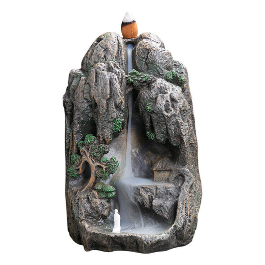 Waterfall Back Incense Burner