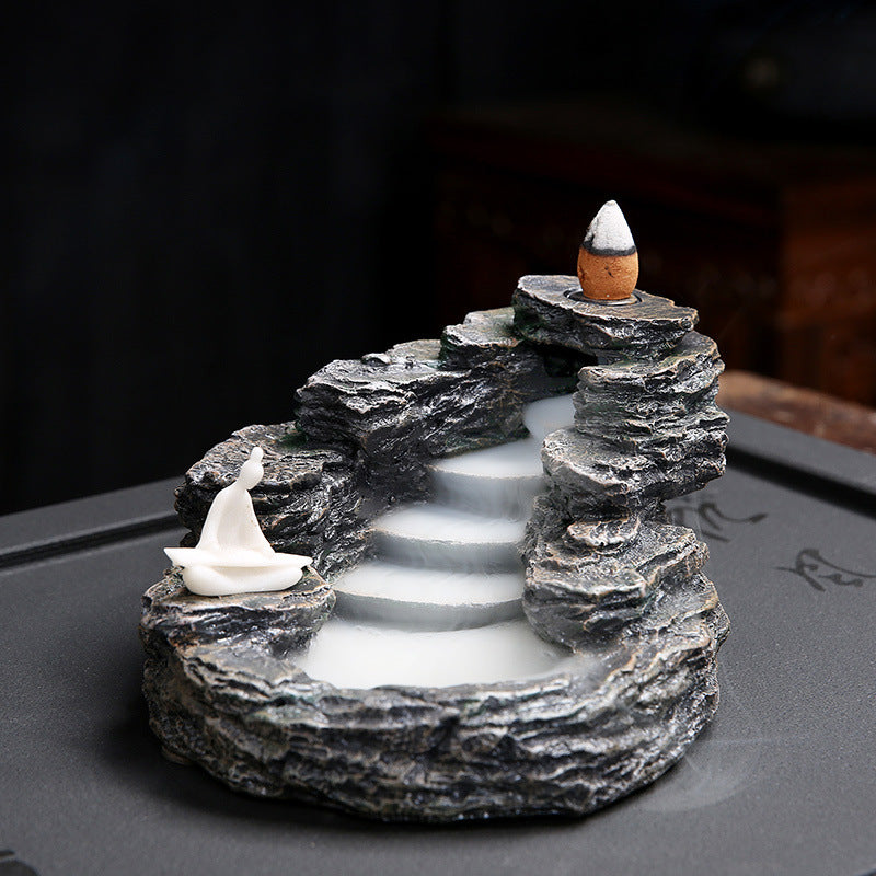 Waterfall Back Incense Burner